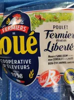 Poulet fermier élevé en liberté