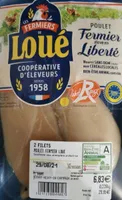 Poulet fermier élevé en liberté