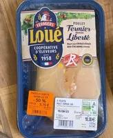 Poulet fermier élever en liberté