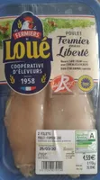 Poulet fermier élevé en liberté