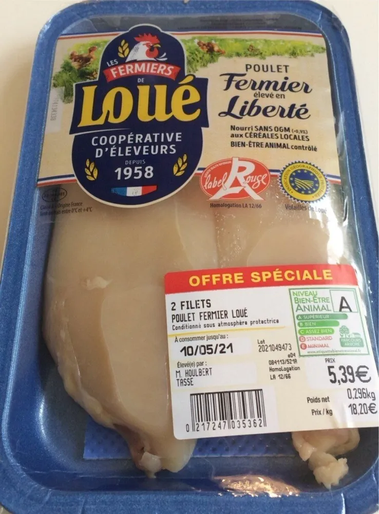 Filet de poulet