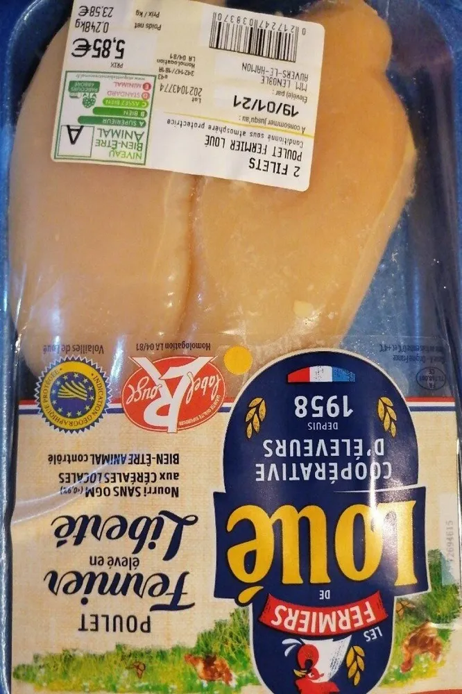 Filet de poulet