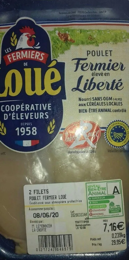 Poulet fermier