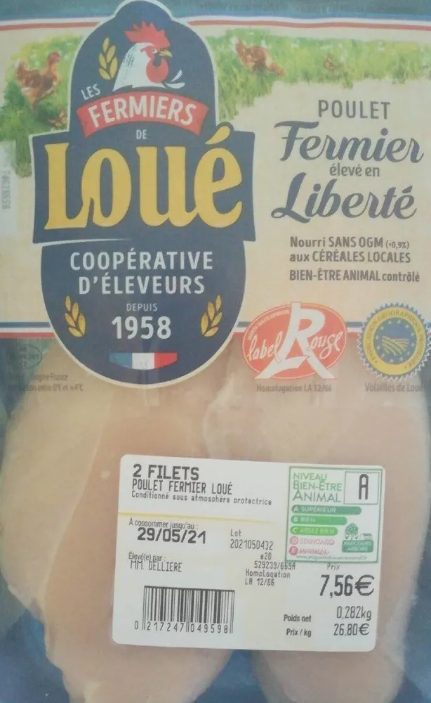Poulet fermier