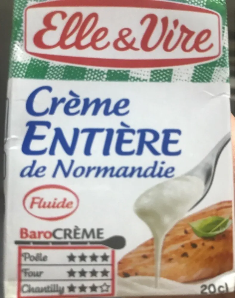 Crème entière de Normandie