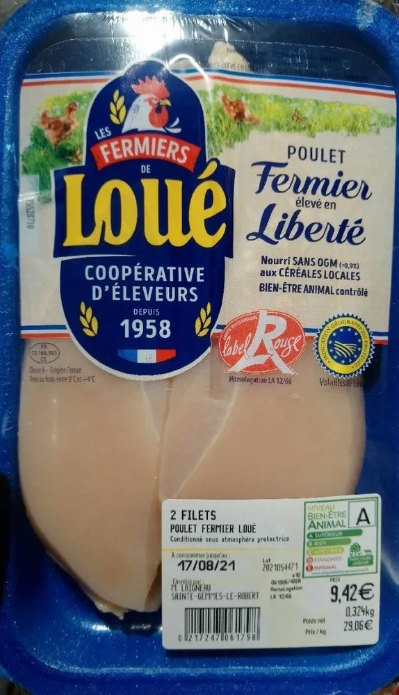 Poulet fermier