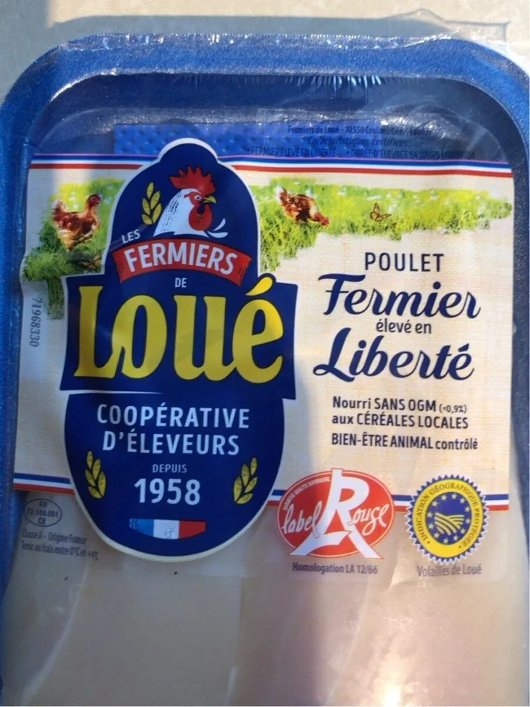 Poulet fermier de loué