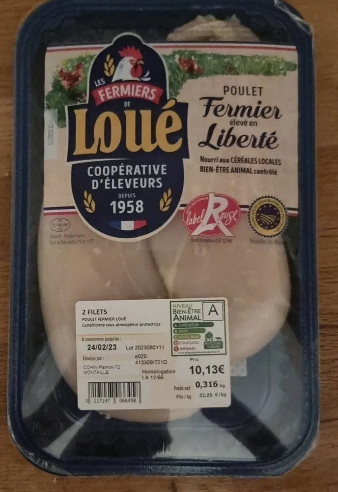 Poulet fermier