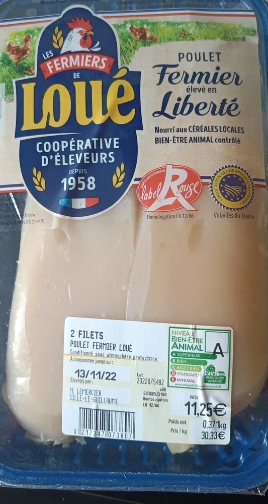 Filet de Poulet fermier