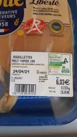Aiguillettes poulet fermier
