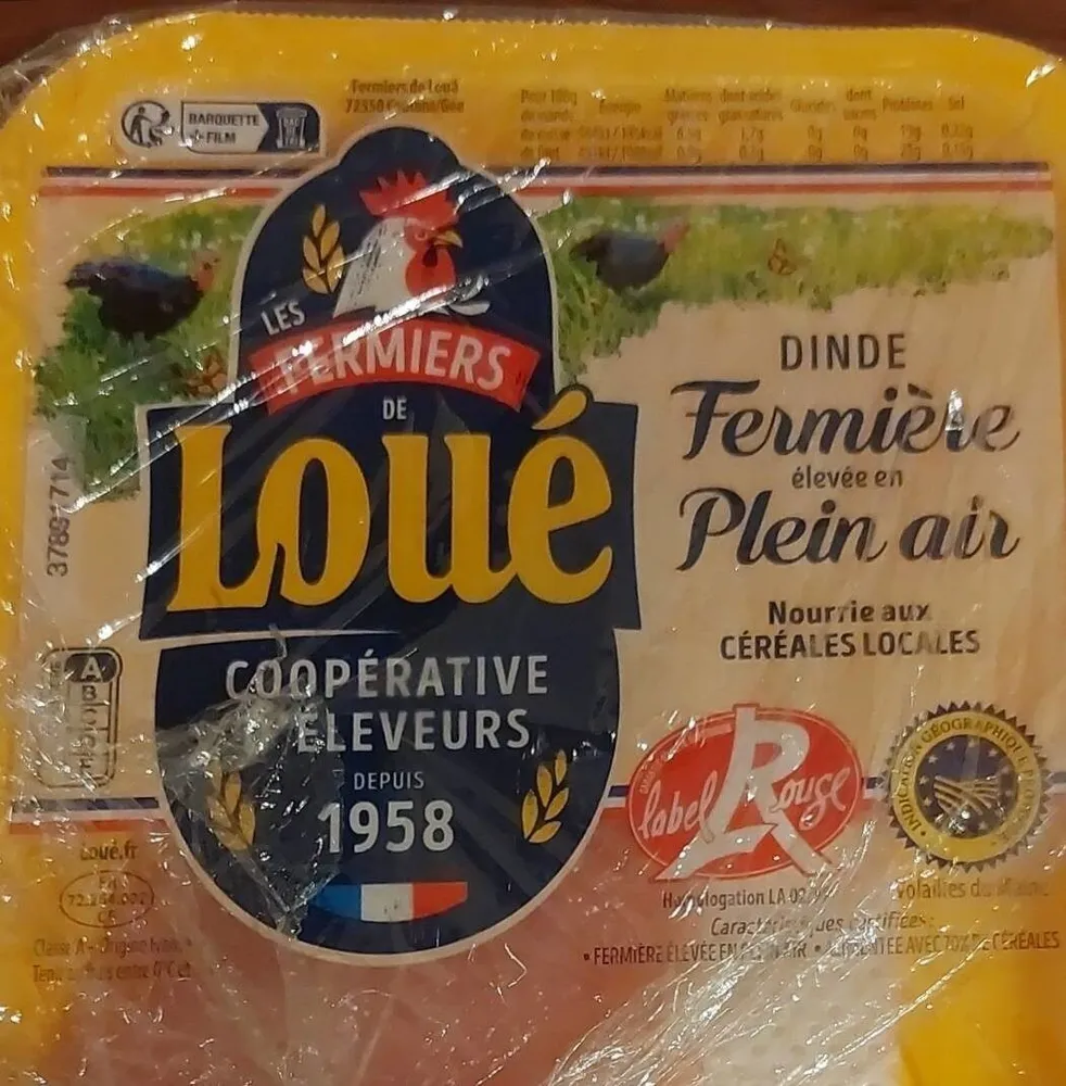 DINDE Fermière élevée en plein air