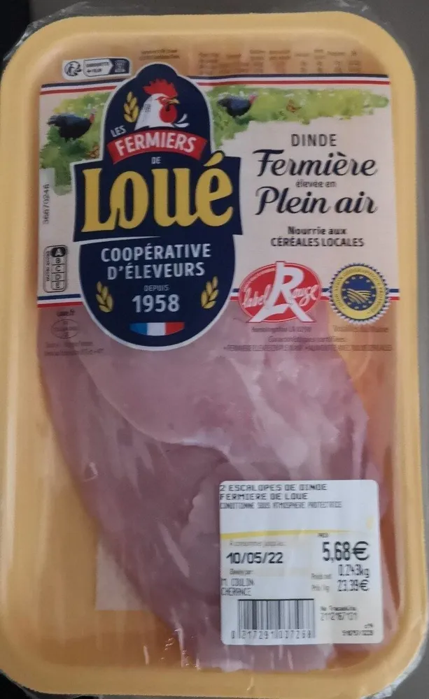 Escalope de dinde fermières