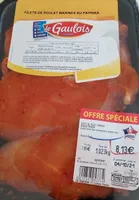 Filets de poulet marines au paprika
