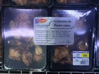 Grignottes de poulet cuites
