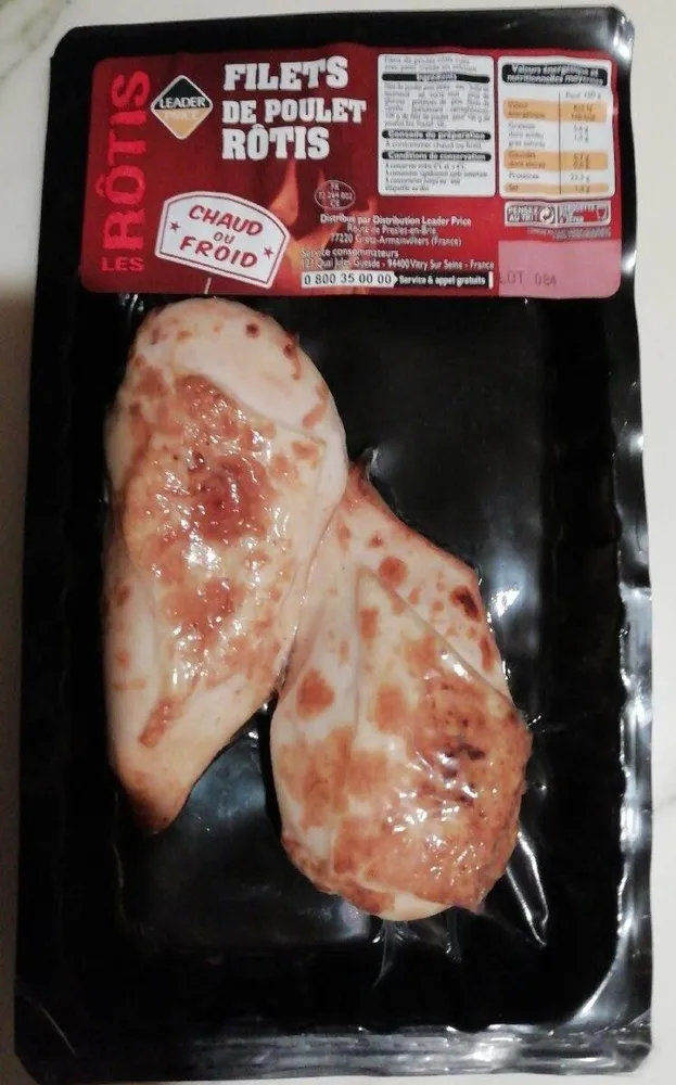 Filets de poulet rôtis