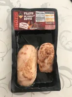 Filets de poulets rotis
