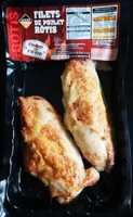 Filets de poulet rôti