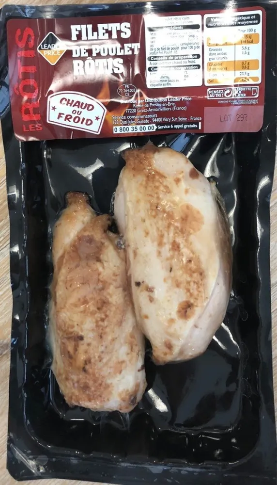 Filet de poulet rotis