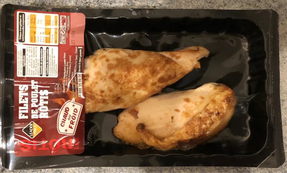 Filets de poulet rôtis