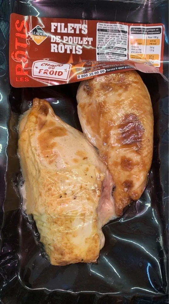 Filet de poulet rotis