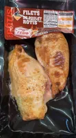 Filet de poulet rotis