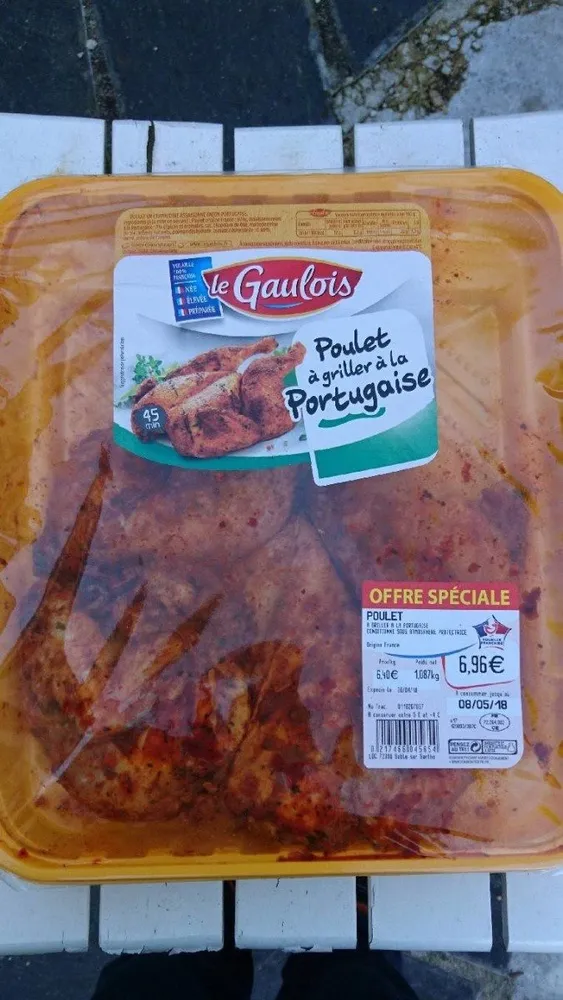 poulet à griller à la portugaise