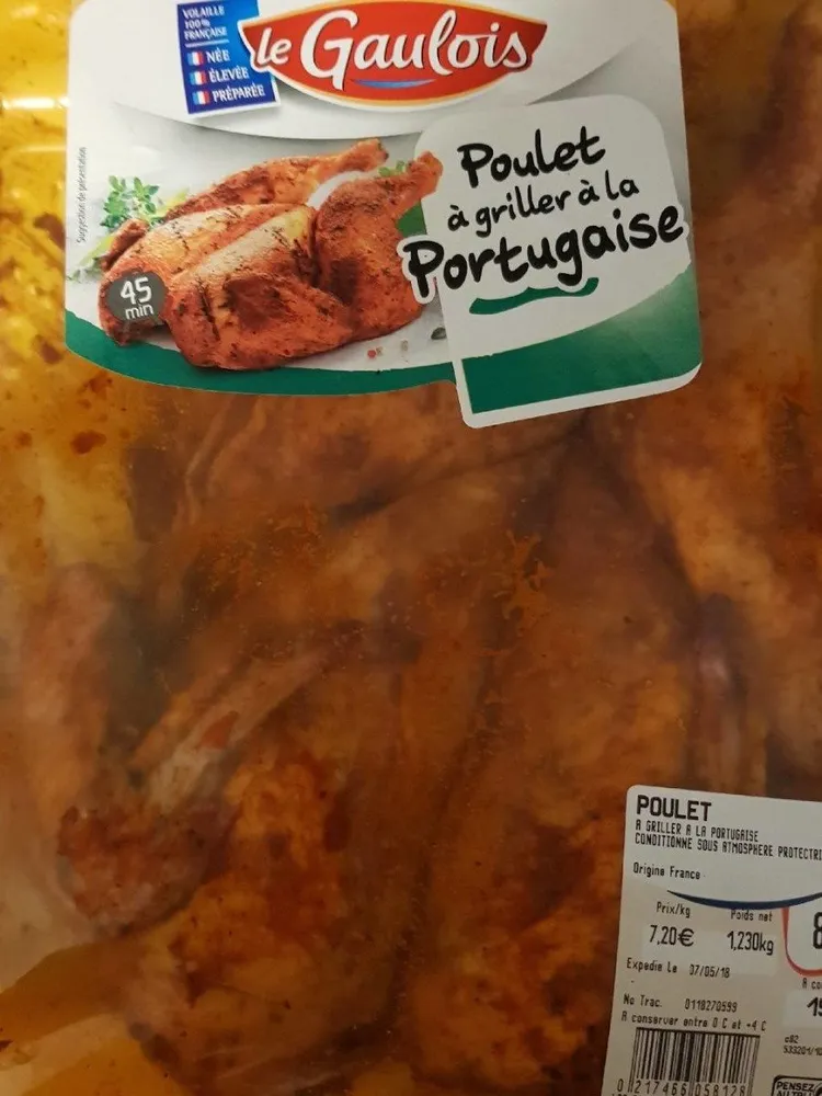 Poulet à griller à la portugaise