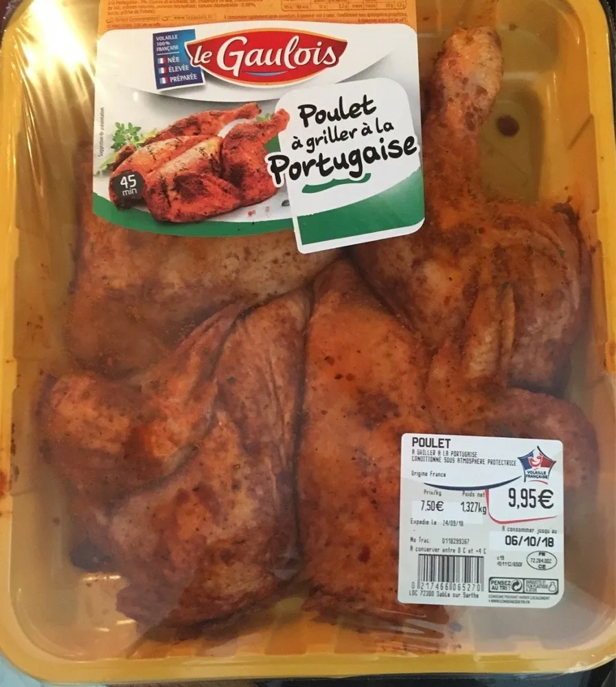 Poulet à griller à la portugaise