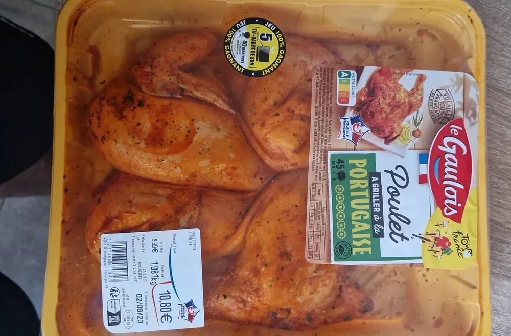 Poulet à griller à la portugaise