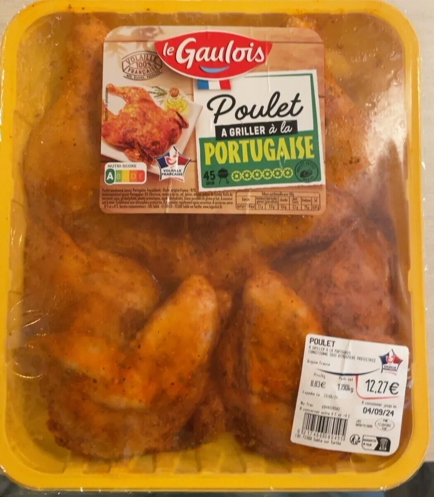 Poulet à griller à la portugaise