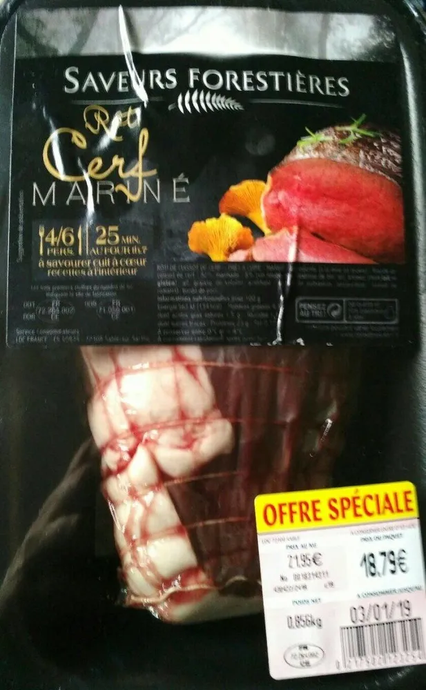 Rôti de cerf