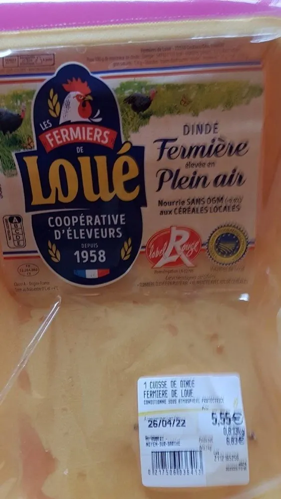 Dinde fermière