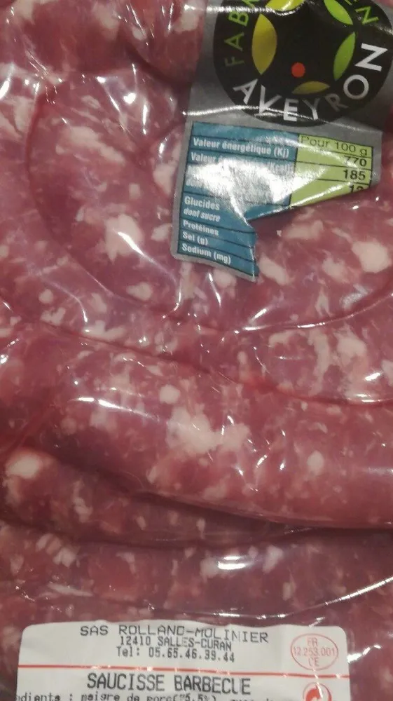 Saucisse barbecue