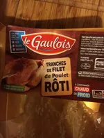 Tranches de filet de poulet roti