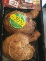 Cuisses de poulet roties