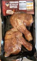 Cuisses de poulet roties