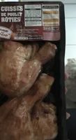 Cuisses de poulet roties