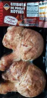 Cuisses de poulet rôties