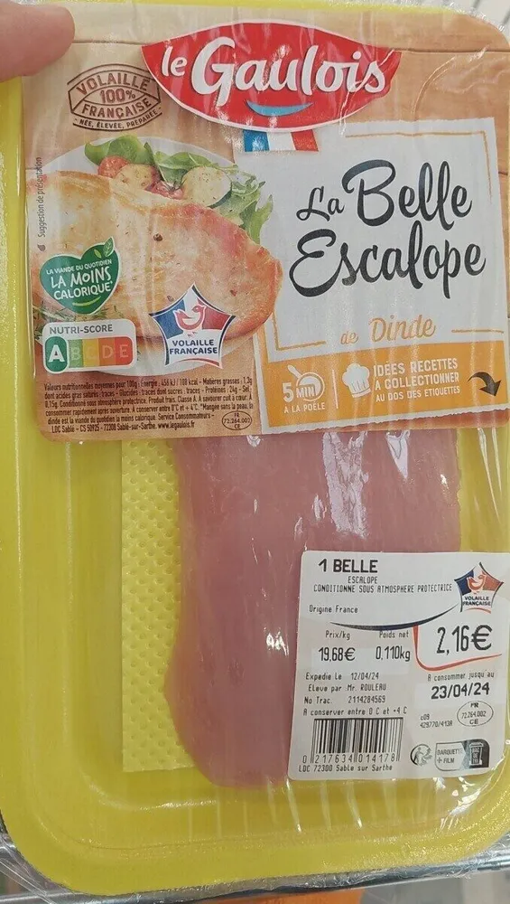 Le Gaulois - La Belle Escalope de Dinde
