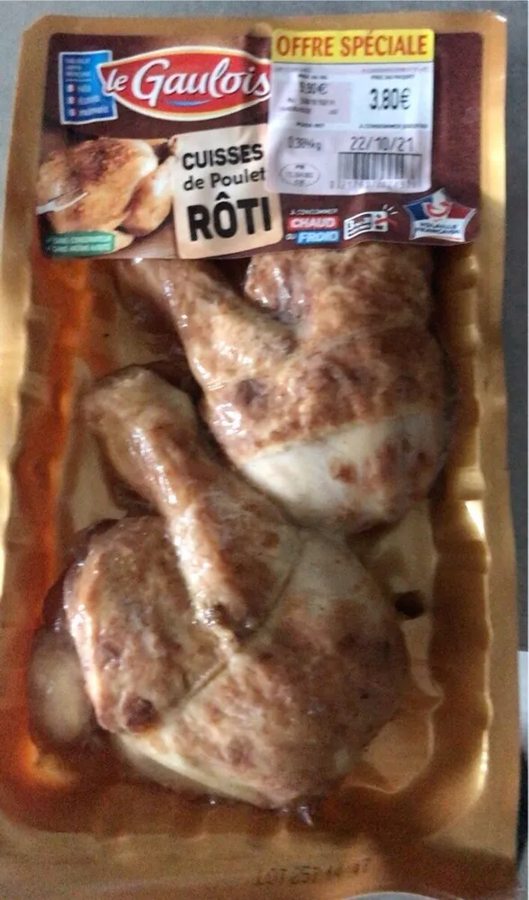 Cuisses de poulet roti