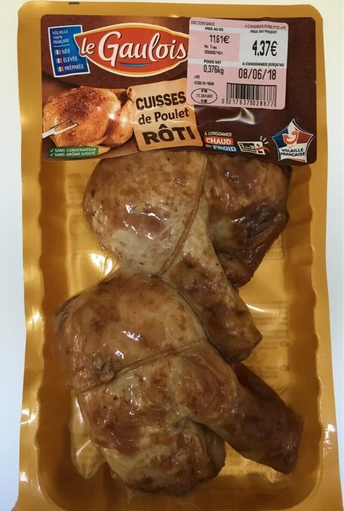 Cuisses de poulet roti