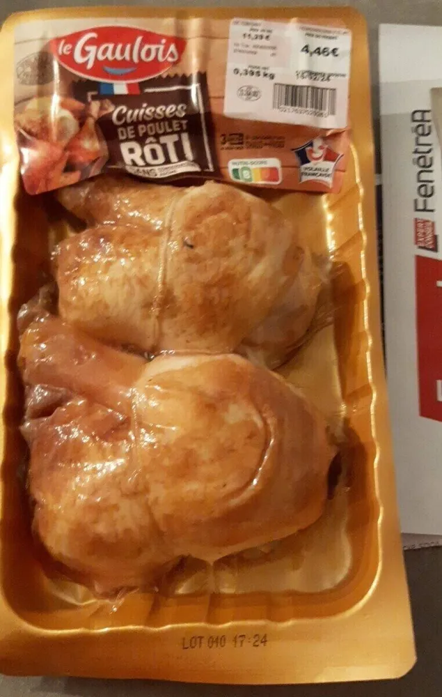Cuisses de poulet rôti