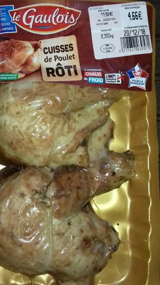 Cuisses  Poulet  rôti