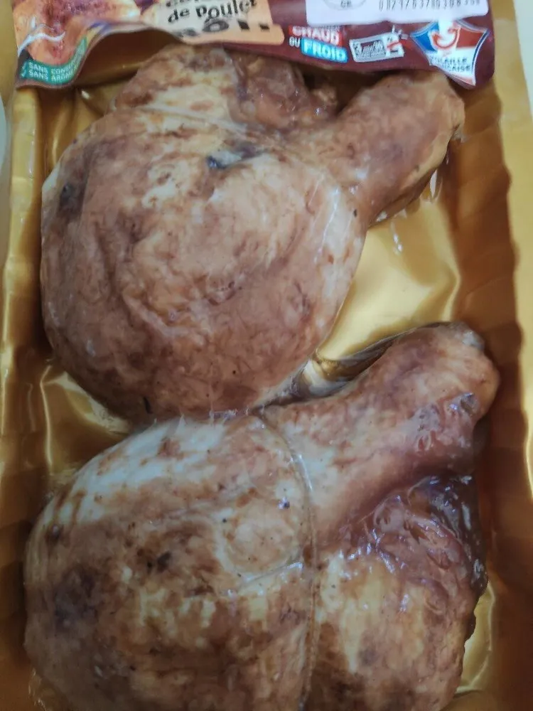 Cuisses de poulet rôti le gaulois