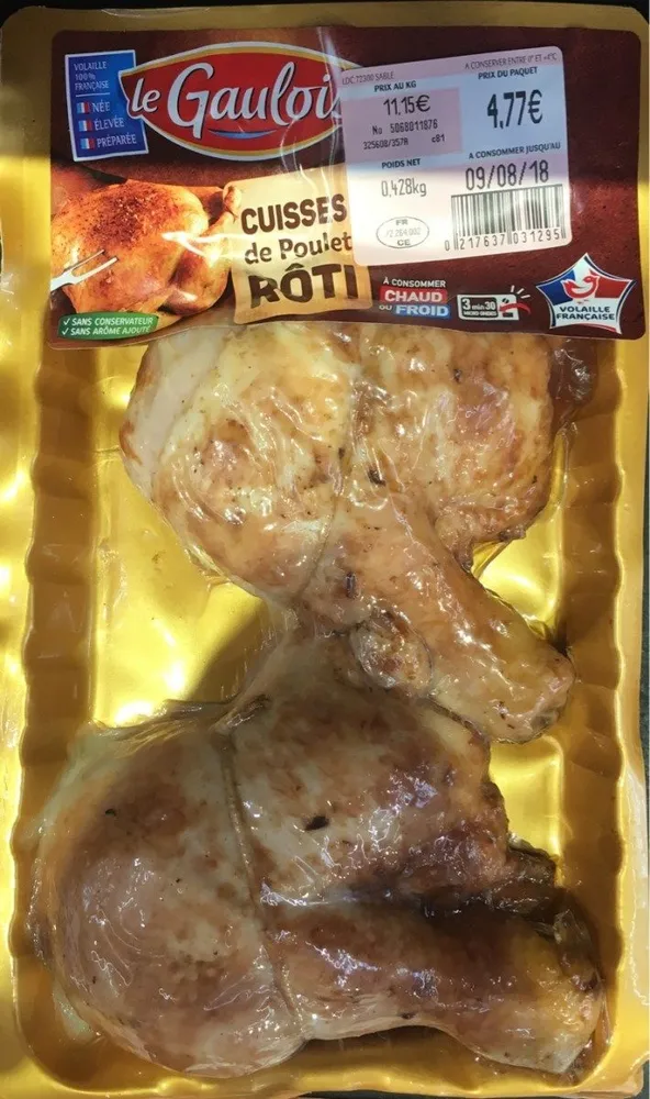 Cuisse de poulet Rôti