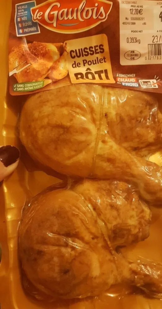 Cuisses de poulet roti