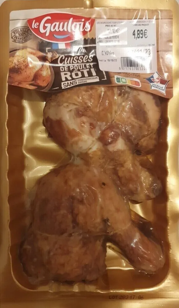 Cuisses de poulet roti