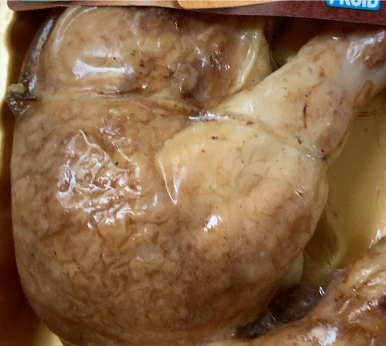 Cuisse de poulet roti