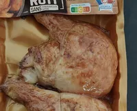 Cuisse de poulet rôti
