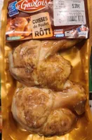 Cuisse de poulet rôti